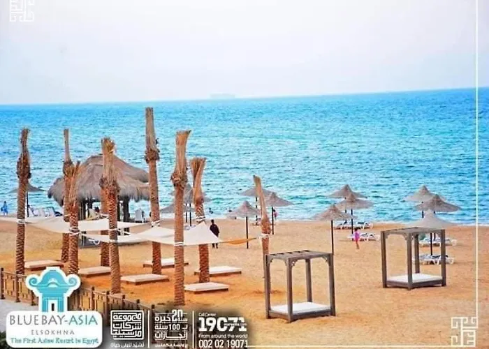 Apart Otel Blue Bay Sokhna Aqua Park بلو باي اسيا العين السخنه - عائلات فقط