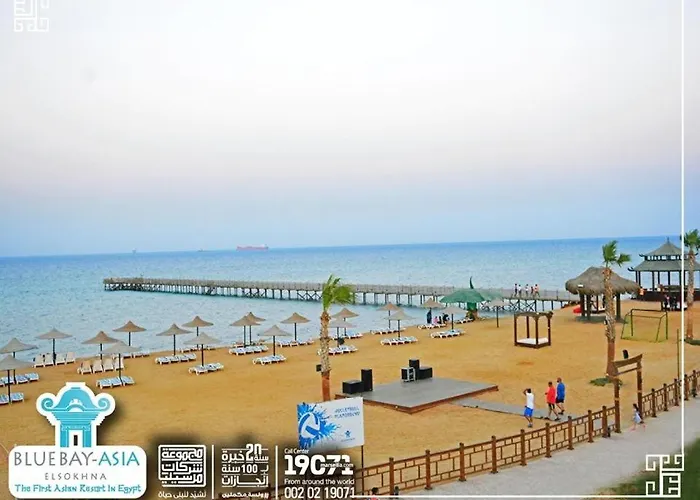 Blue Bay Sokhna Aqua Park بلو باي اسيا العين السخنه - عائلات فقط Apart Otel 4*